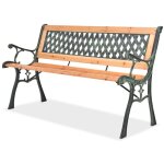 Banc de jardin 122 cm bois vidaxl Banc de jardin 122 cm bois vidaxl