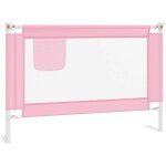 Vidaxl - barrière de sécurité de lit d'enfant rose 100x25 cm tissu Vidaxl - barrière de sécurité de lit d'enfant rose 100x25 cm tissu