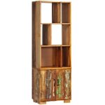 Vidaxl - biblioth�que 60x35x180 cm bois de r�cup�ration solide