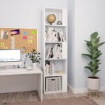 Biblioth�que de division avec 5 grands compartiments dans le salon en bois mobile diverses couleurs couleur ...