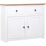 Vidaxl - buffet blanc 93x40x80 cm pin gamme panama