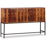 Buffet bois massif 120x30x80 cm vidaxl