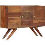 Vidaxl - buffet bois recycl massif 110x30x75 cm marron