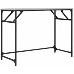 Bureau sonoma gris bois d'ing�nierie et acier enduit de poudre vidaxl