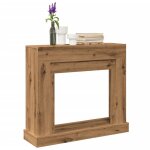 Vidaxl - cadre de chemin�e ch�ne artisanal 100x30x87, 5cm bois ing�nierie
