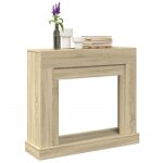 Vidaxl - cadre de chemin�e ch�ne sonoma 100x30x87, 5 cm bois d'ing�nierie