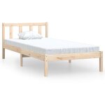 Cadre de lit sans matelas bois massif vidaxl Cadre de lit sans matelas bois massif vidaxl