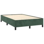 Vidaxl - cadre de lit sans matelas vert fonc� 120x190 cm velours
