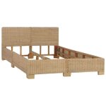 Vidaxl - cadre de lit avec t�te de lit sans matelas rotin v�ritable