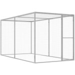 Cage pour chat 3x1, 5x1, 5 m acier galvanis�