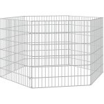 Bunny avec 6 panneaux de fer galvanis�s r�sistants dans diff�rentes tailles taille : 54 x 60 cm