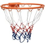 Cerceau de basket orange 39 cm acier vidaxl