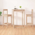Vidaxl - chaises de bar lot de 2 40x41, 5x112 cm bois de pin solide