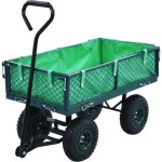 Vidaxl - chariot � main de jardin vert 250 kg