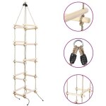 Vidaxl - chelle de corde pour enfants 200 cm bois
