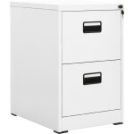 Classeur blanc 46x62x72, 5 cm acier vidaxl