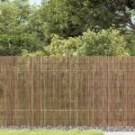 Vidaxl cl�ture de jardin 300x80 cm roseau