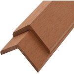 Vidaxl - corni�re de terrasse 5 pcs wpc 170 cm marron clair