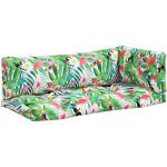 Coussins de palette lot de 3 multicolore tissu oxford vidaxl