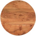 Vidaxl - dessus de table �50x2, 5 cm rond bois massif d'acacia