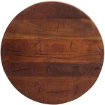 Vidaxl - dessus de table � 50x2, 5 cm rond bois massif de r�cup�ration