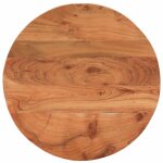 Vidaxl - dessus de table �50x3, 8 cm rond bois massif d'acacia
