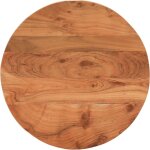 Vidaxl - dessus de table �60x2, 5 cm rond bois massif d'acacia