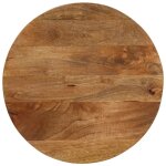 Vidaxl - dessus de table � 60x3, 8 cm rond bois de manguier massif