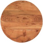 Vidaxl - dessus de table �60x3, 8 cm rond bois massif d'acacia
