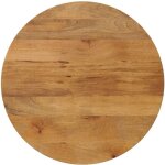 Vidaxl - dessus de table � 70x2, 5 cm rond bois de manguier massif