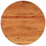 Vidaxl - dessus de table �70x2, 5 cm rond bois massif d'acacia