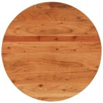Vidaxl - dessus de table �70x3, 8 cm rond bois massif d'acacia