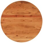 Vidaxl - dessus de table �90x2, 5 cm rond bois massif d'acacia