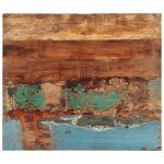 Vidaxl ? dessus de table rectangulaire en bois massif 70x60 cm ? �paisseur 25 - 27 mm ? finition polie ...