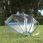 Vidaxl - d�me de piscine rond 406x203 cm pvc