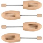 Vidaxl embauchoirs 2 paires eu 39 - 42 bois massif lotus