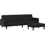 Vidaxl - ensemble de canap�s 2 pcs noir similicuir