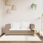Vidaxl - ensemble de canap 2 places 7 pices rotin vritable