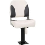 Vidaxl - ensemble de si�ges de bateau pliables lot de 2 dossier bas