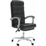 Fauteuil inclinable de bureau noir similicuir vidaxl Fauteuil inclinable de bureau noir similicuir vidaxl