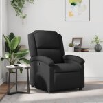 Vidaxl - fauteuil inclinable noir cuir v�ritable