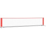 Vidaxl - filet de tennis noir et rouge 500x100x87 cm polyester Vidaxl - filet de tennis noir et rouge 500x100x87 cm polyester