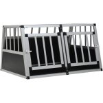 Fimei cage pour chien à double porte 89 x 69 x 50 cm Fimei cage pour chien à double porte 89 x 69 x 50 cm