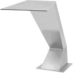 Vidaxl - fontaine d'�tang acier inoxydable 64 x 30 x 52 cm argent�