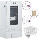 Vidaxl - fumoir � four � bbq g�n�rateur de fum�e froide acier galvanis�