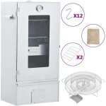 Vidaxl - fumoir  four  bbq gnrateur de fume froide acier galvanis