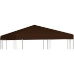 Vidaxl - furniture limited - toile suprieure de gazebo 310 g / m 3x3 m