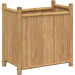 Jardini�re 50x30x50 cm bambou vidaxl