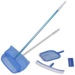 Vidaxl - kit entretien piscine avec manche t�l�scopique et brosse