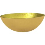 Lavabo verre 50x37x14 cm dor� vidaxl